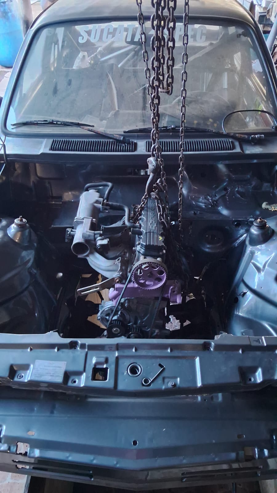 kit suportes motor e cambio chevette