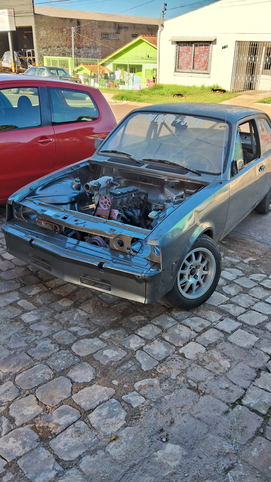 kit suportes motor e cambio chevette